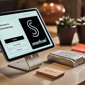 Smarthotel Oslo checkin ipad selfservice