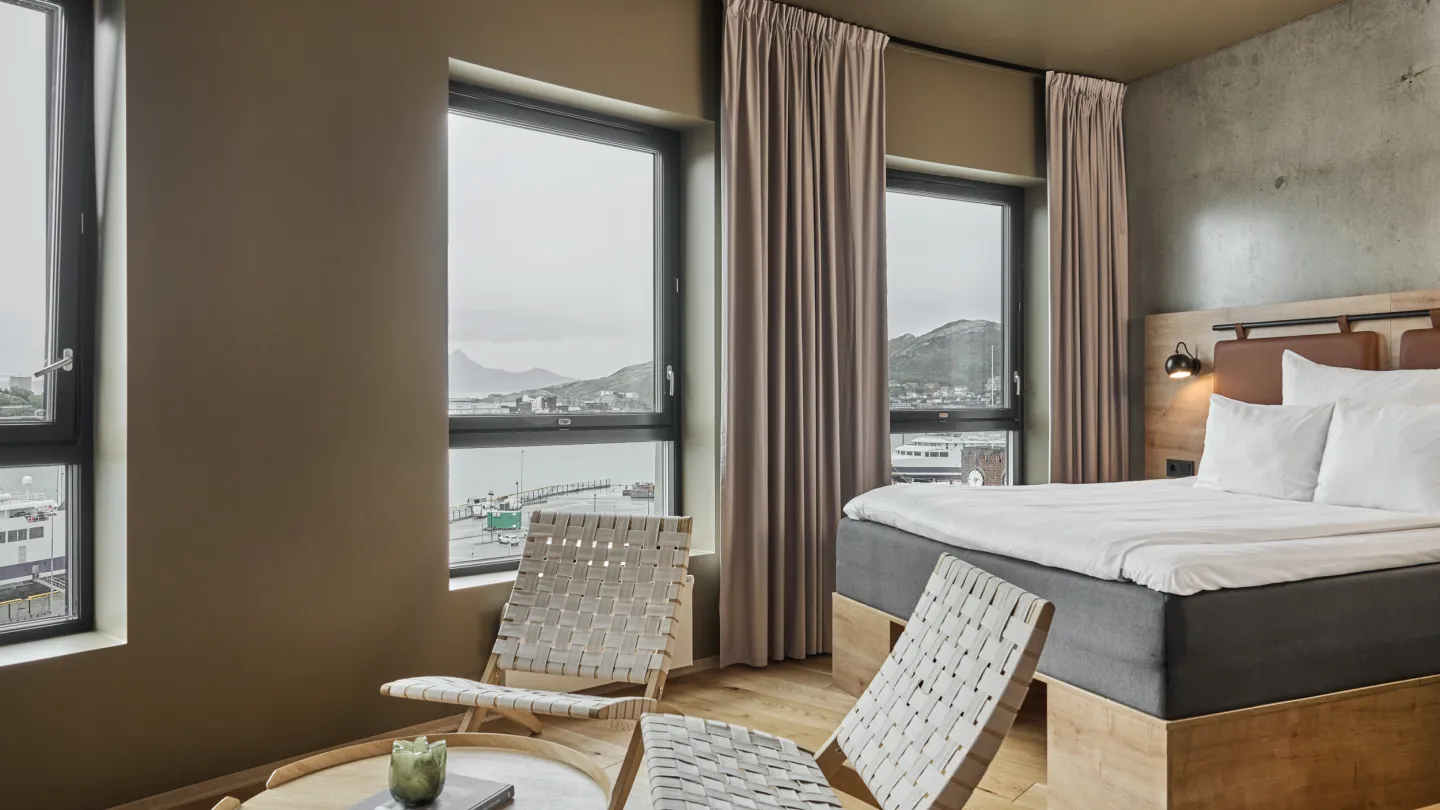Queenroom Smarthotel Bodø view